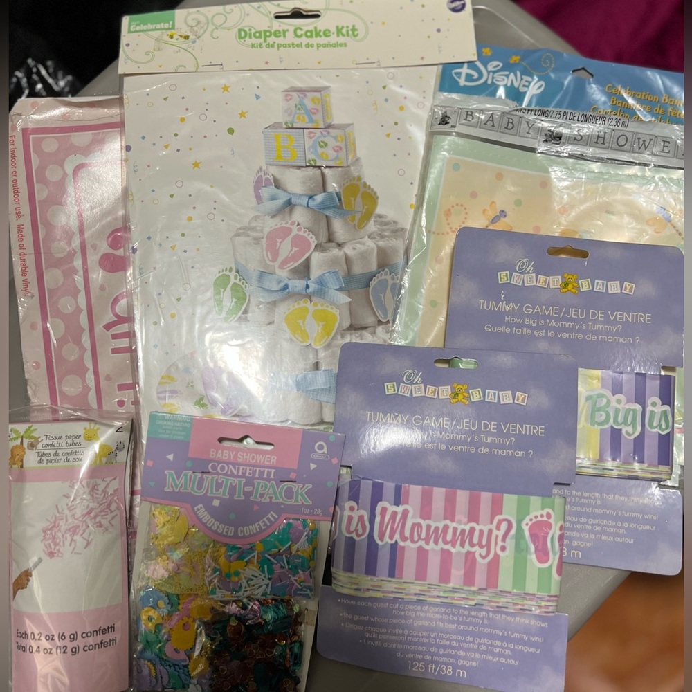 Pack- Baby Shower party decoration set.